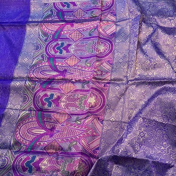 nalli Other - 100% Pure Silk Valkalam Himroo Banarasi